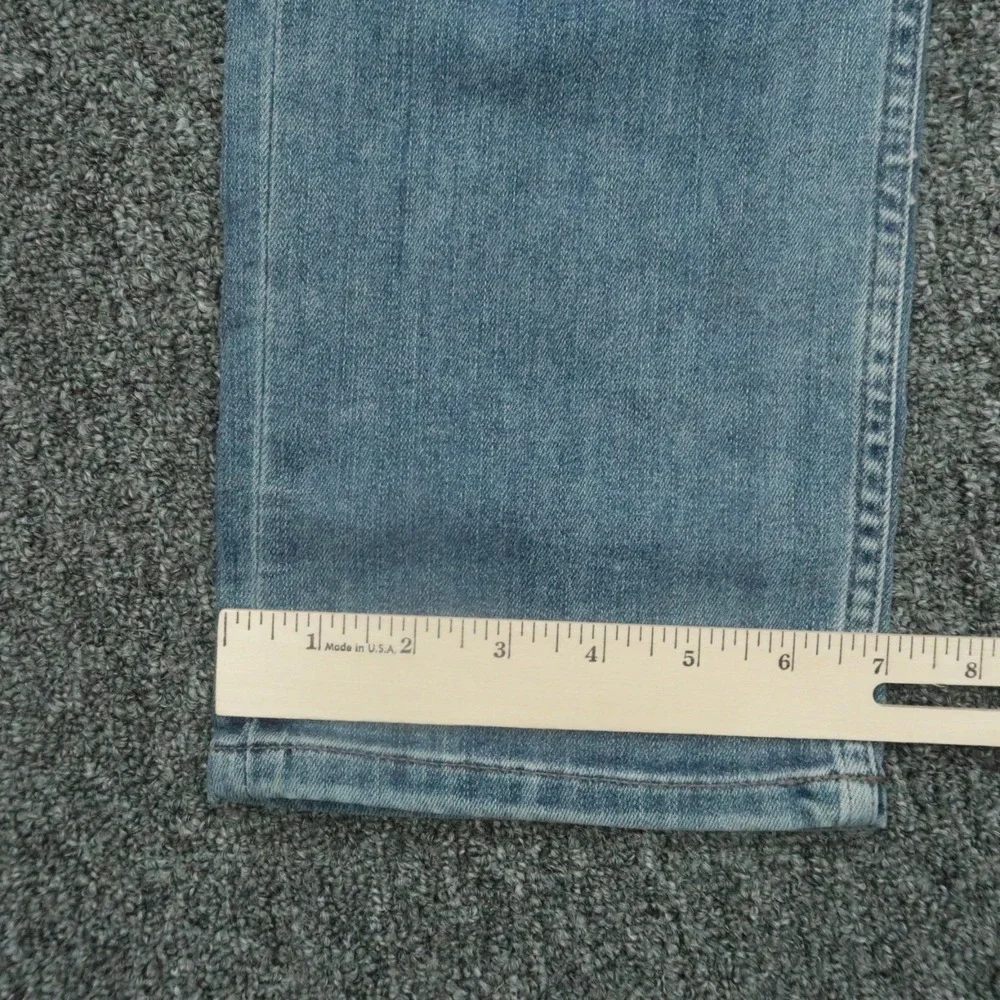 Paige Jeans Mens 30x34 Blue Federal 5 Pocket Straight Stretch Medium Wash NWT